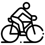 Biciclette a pedalata assistita disponibili su richiesta per il noleggio (su prenotazione)