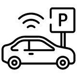 Parcheggio interno videosorvegliato